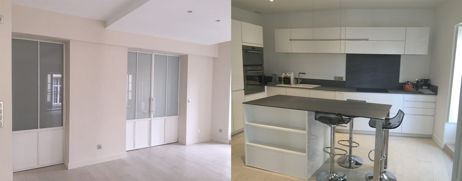 Appartement Privé et Consolidation structurelle sur 4 étages